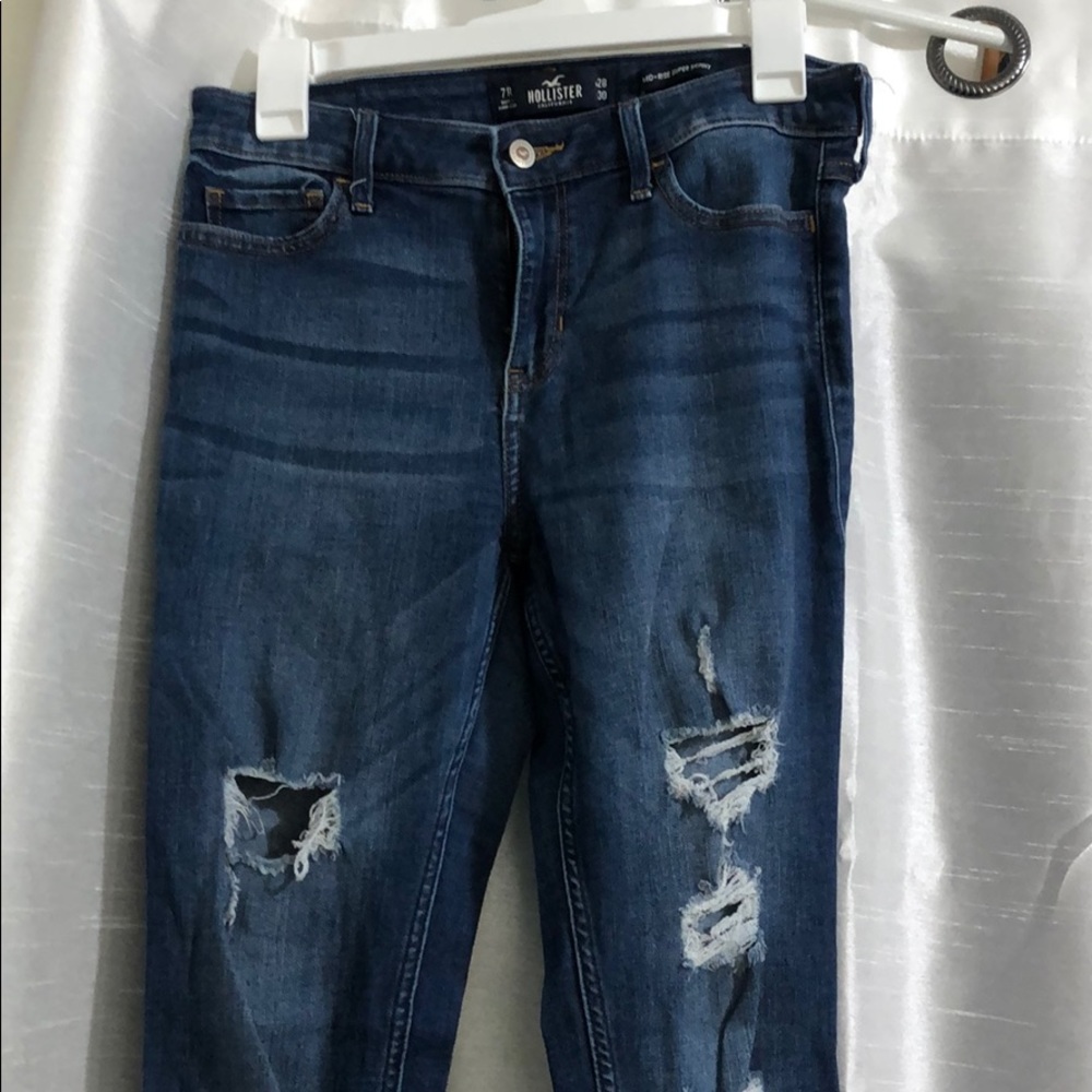 Blue Hollister jeans